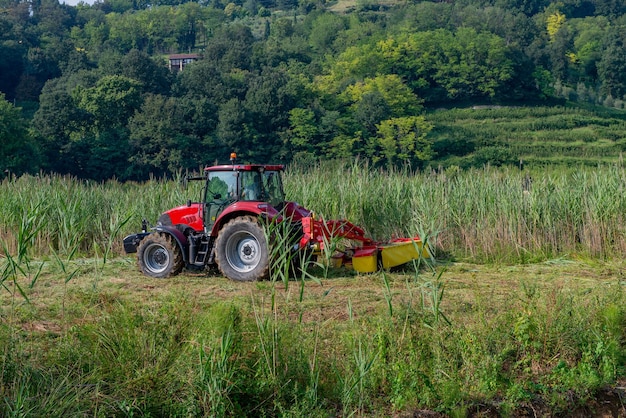 Plow in the fields for harvest