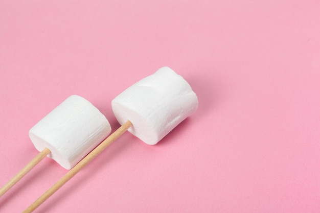 Pluizige witte marshmallow