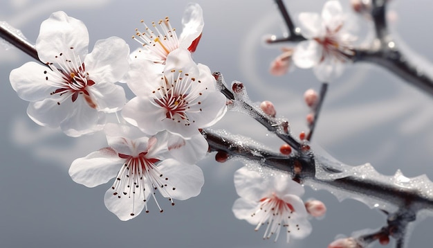 A plum blossom