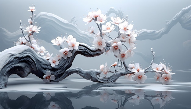 A plum blossom