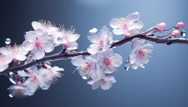 Photo a plum blossom
