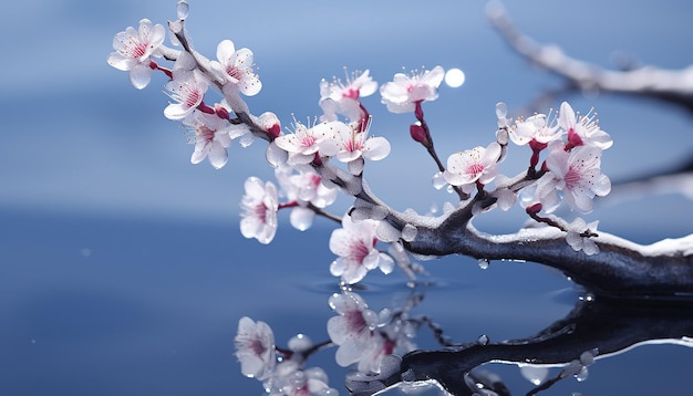 A plum blossom