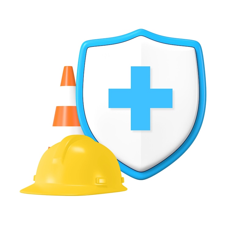 Photo png 3d safety insurance element illustration transparent background