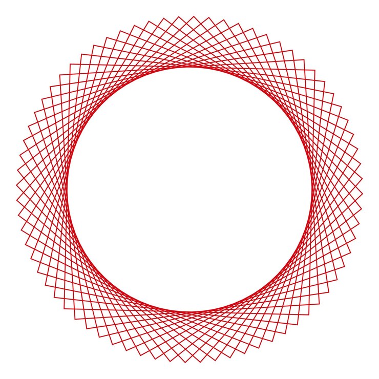 फोटो png abstract circular geometric element transparent background