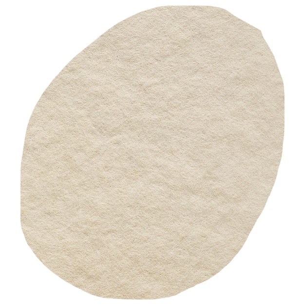 png abstract textured shape element in beige tone design