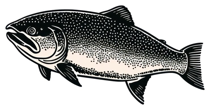 Photo png animal trout fish black