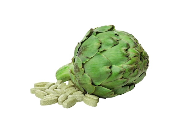 PNG Artichoke for health and treatment isolated on white background