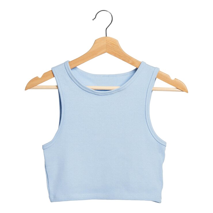 Foto png baby blauw afgekapte top mockup