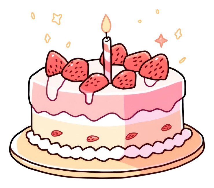 Photo png 생일 케이크 디저트 크림 음식