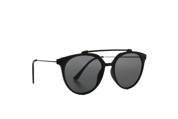 PNG black sunglasses isolated on white background