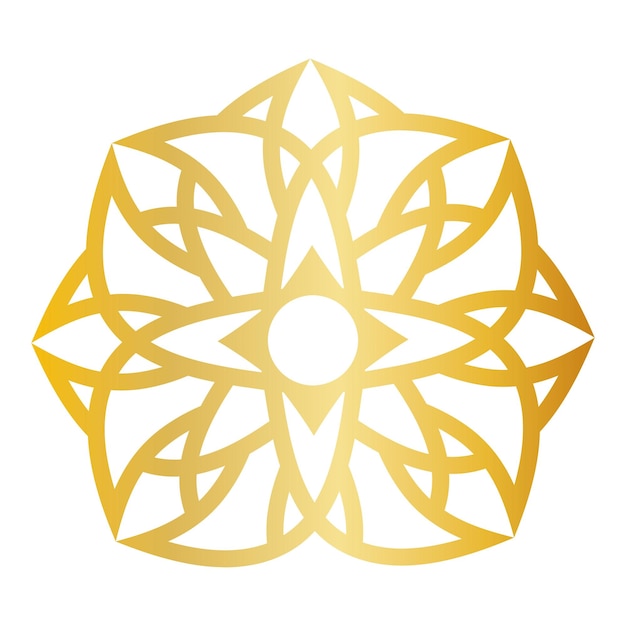 Png bloem logo element sticker luxe ontwerp transparante achtergrond