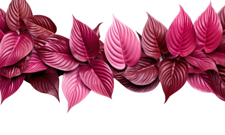Photo png calathea floral border backgrounds flower petal