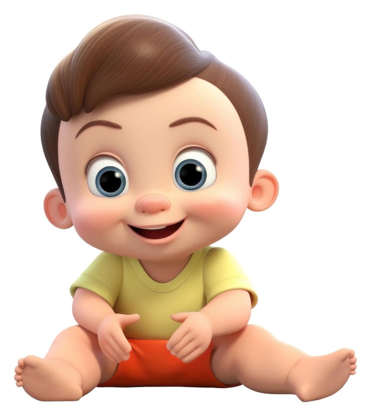 Photo png cartoon baby cute doll