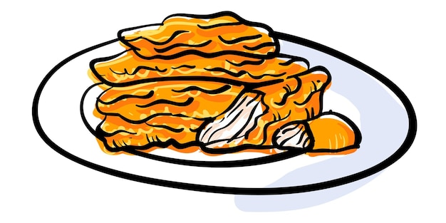 png chicken strips illustration sticker transparent background