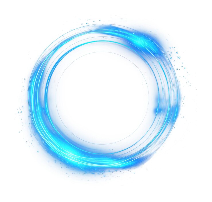 Photo png circle abstract shape light technology pattern