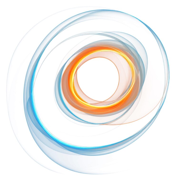 Photo png circle abstract shape technology pattern spiral