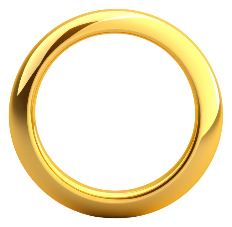 Photo png circle gold jewelry ring