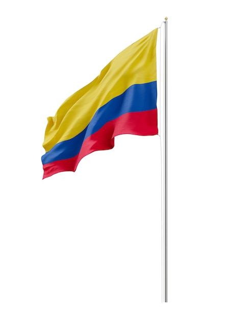 png colombian flag collage element transparent background