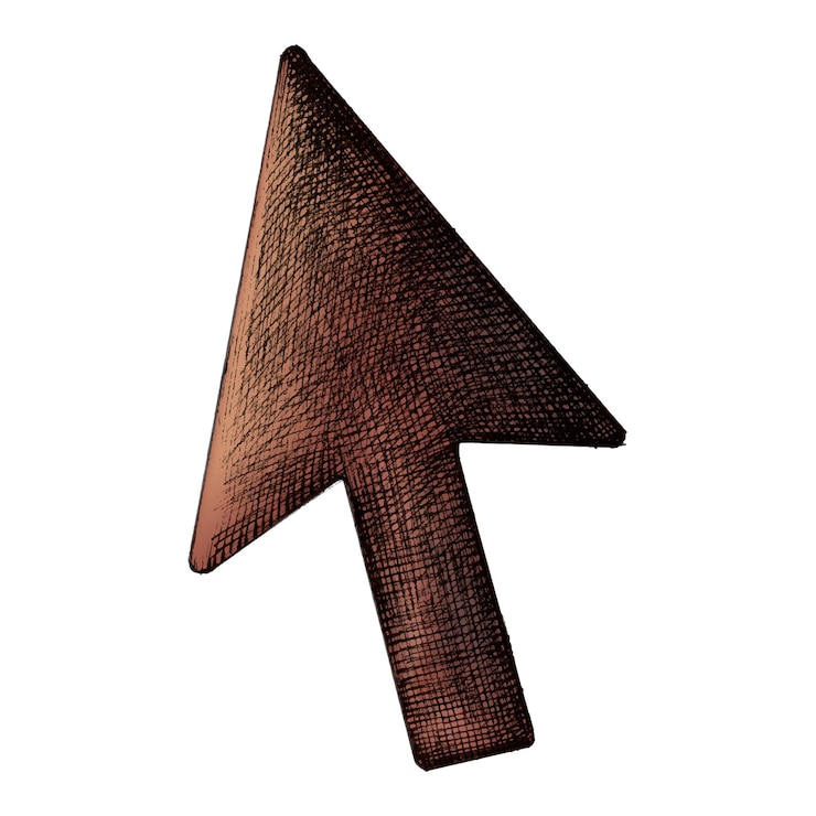 Photo png cursor vintage clipart icon