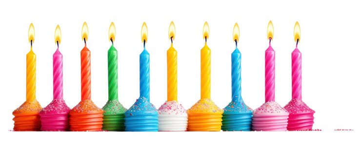 Photo png dessert candle cake food ai generated image by rawpixel