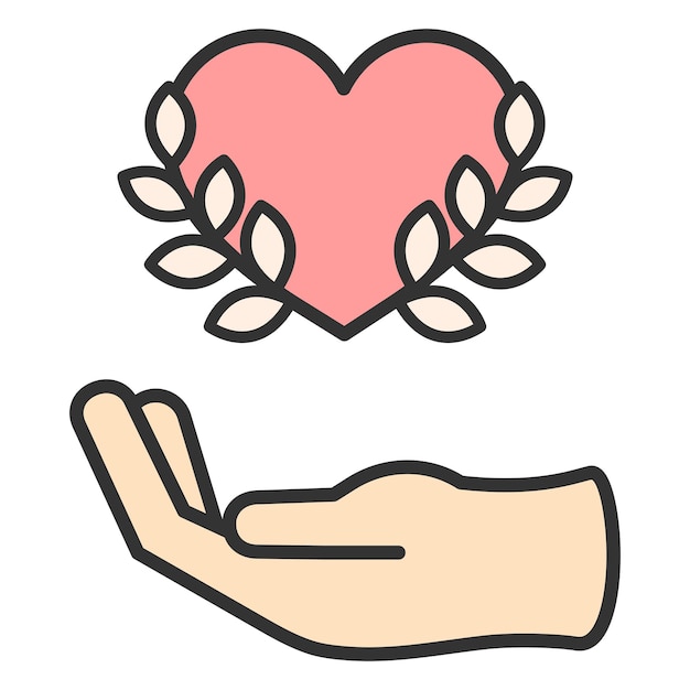 PNG donatie steun iconen illustratie sticker doorzichtige achtergrond