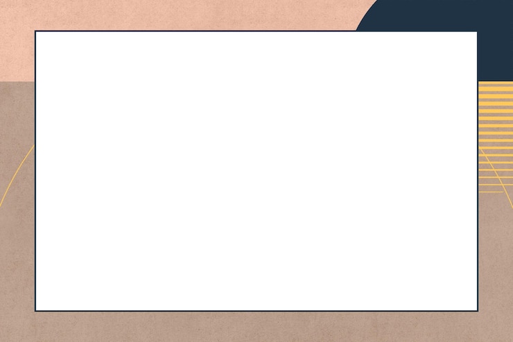 Photo png empty frame minimalist aesthetics with dull colors