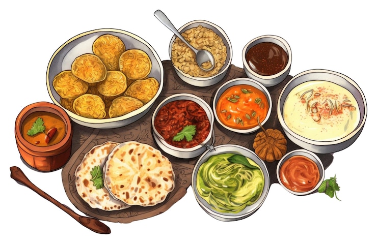 Photo png food meal vegetable condiment