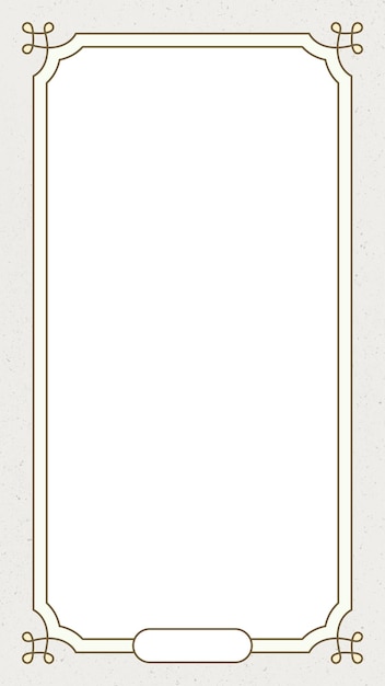 Png frame decorative flourish ornament