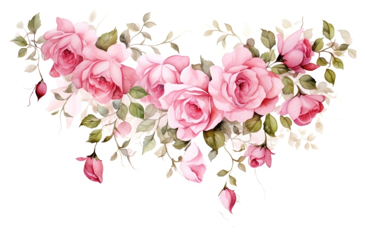 Foto png garland rose patroon bloemplant