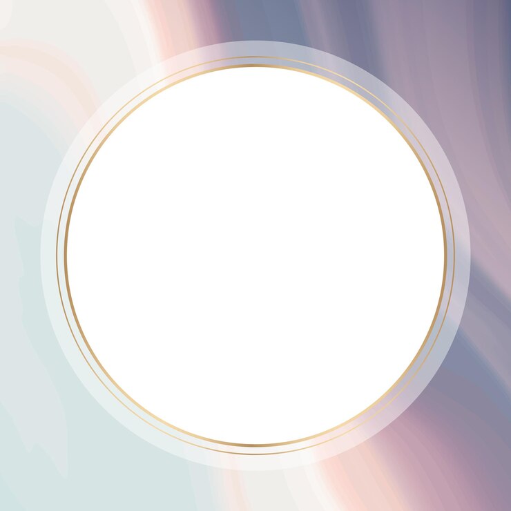 Photo パステルグリーンと紫の塗料のマーブリングでpng golframe