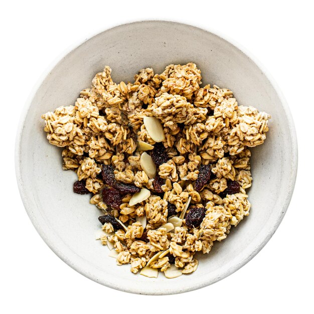PNG Granola collage element doorzichtige achtergrond