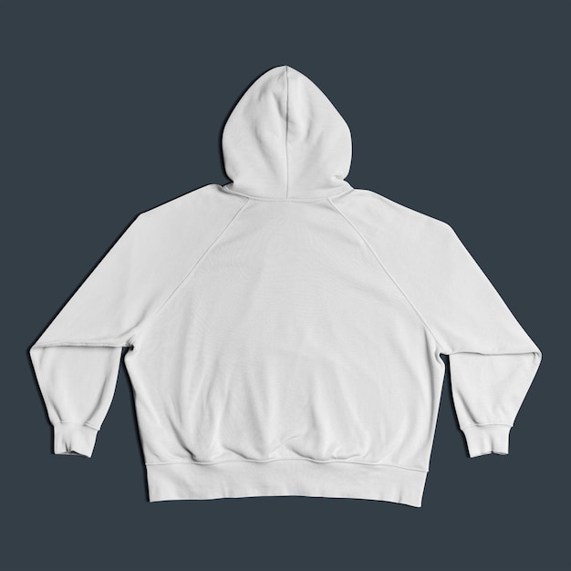 Png hoodie doorzichtige mockup achteruitzicht