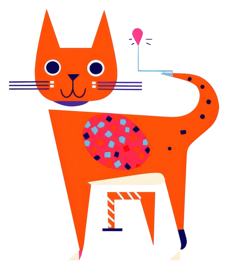 Foto png kat kunst cartoon dier