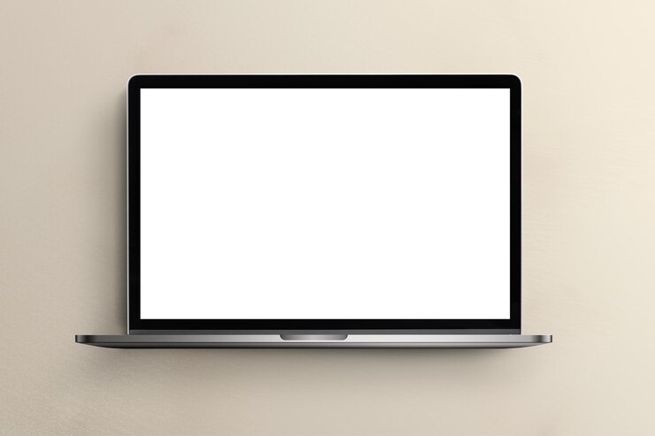 Foto png lege laptop scherm mockup