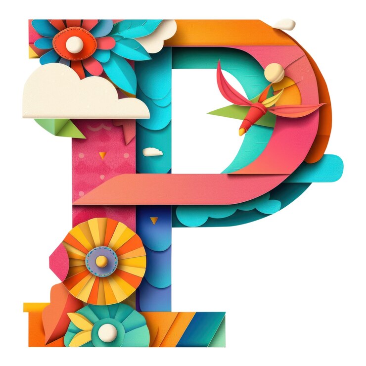Foto png letter p vorm lettertype kunst
