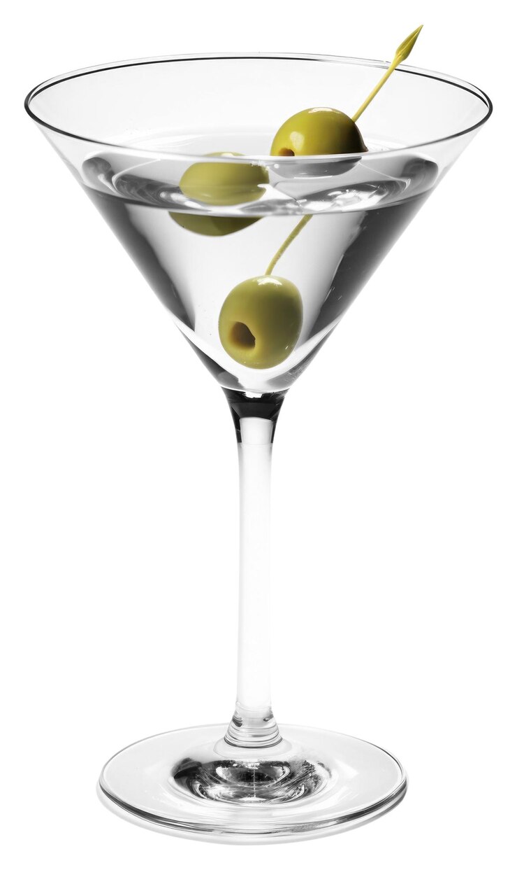 Foto png martini cocktail drank witte achtergrond
