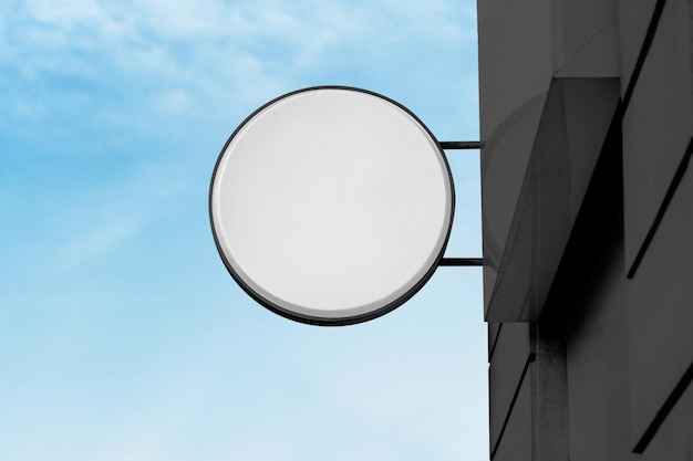 Png-mockup van een winkelbord
