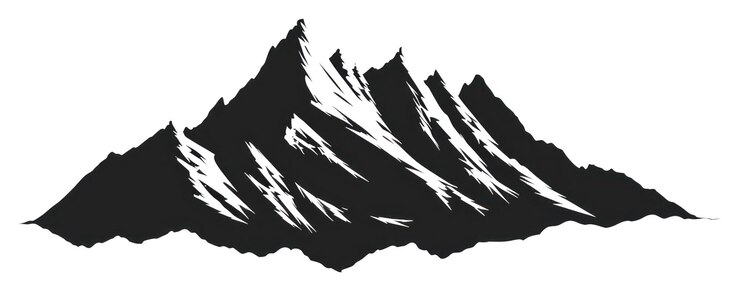 Photo png mountain silhouette clip art nature white stratovolcano
