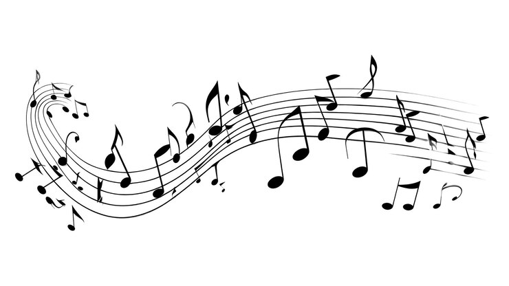 Foto png muziek noten witte achtergrond prestatie creativiteit