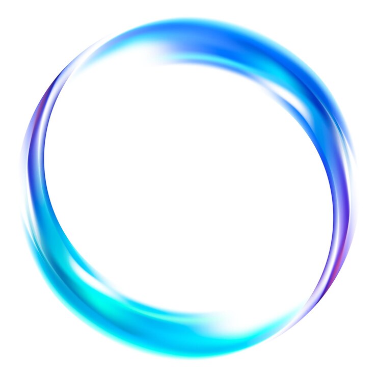 Foto png neon swoosh-effect element doorzichtige achtergrond