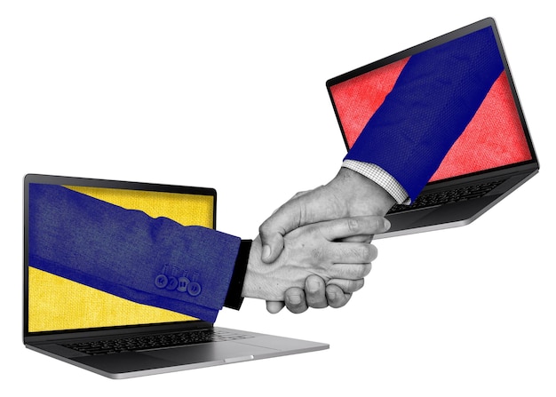 Png онлайн-сети рукопожатие деловая сделка ремикшированные медиа