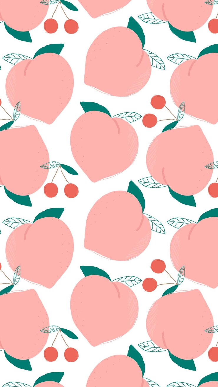 Photo png pastel peach pattern transparent background