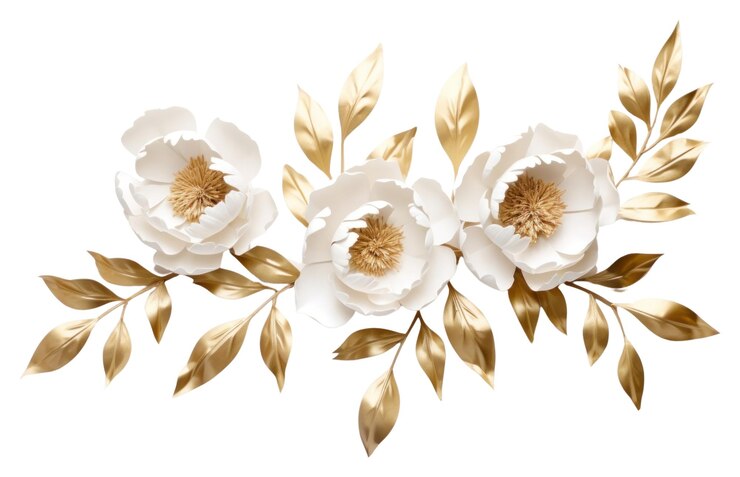 Photo png peony floral border flower jewelry pattern