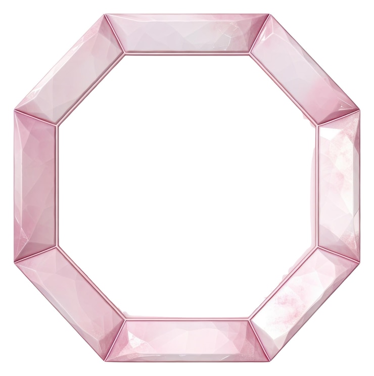Photo png pink octagon jewelry pink art