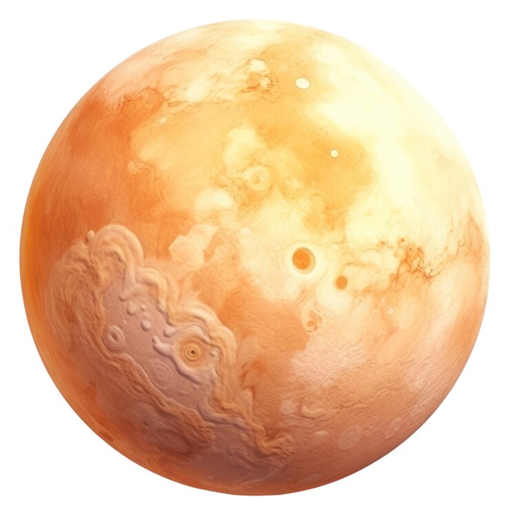 Photo png planet venus astronomy space white background