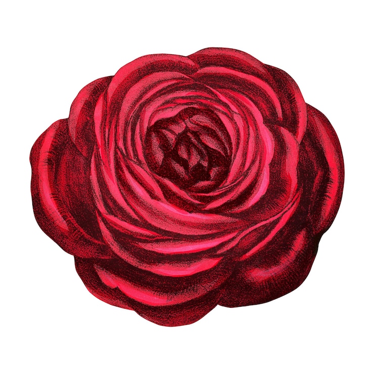 Photo png red rose french flower vintage illustration on transparent background by francoisfrederic grobon remixed by rawpixel