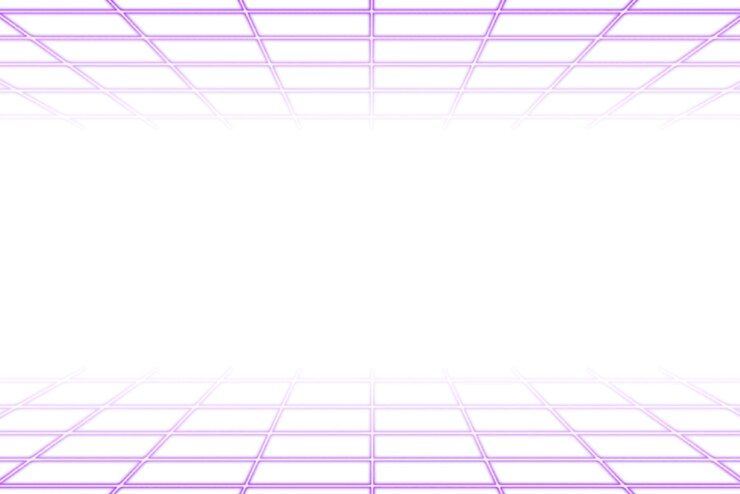 Photo png retro wireframe border transparent background
