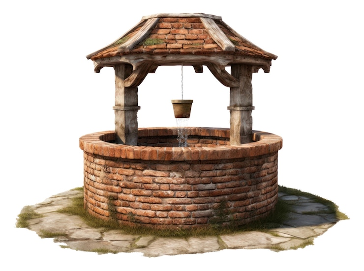 Photo png rustic well architecture fountain outdoors