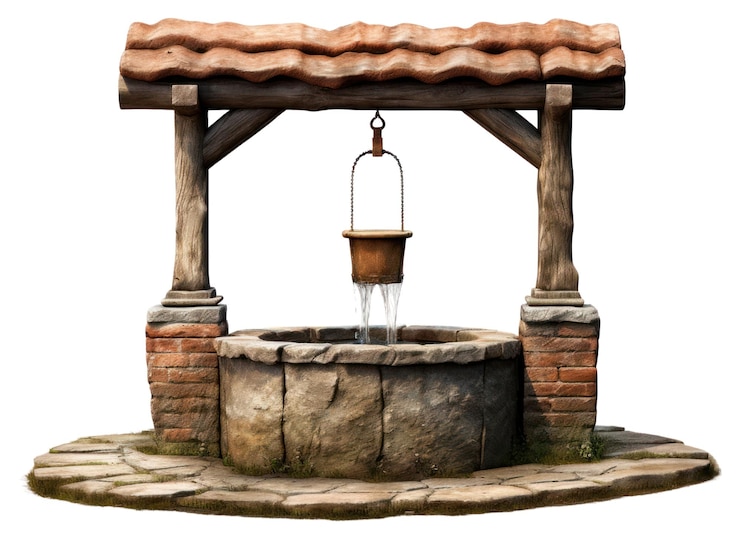 Photo png rustic well architecture fountain outdoors
