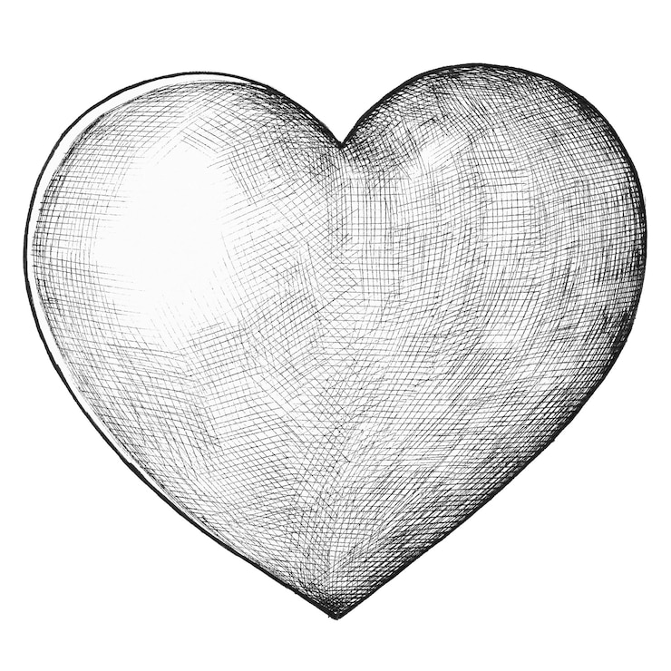 Foto png schets hart cartoon clipart